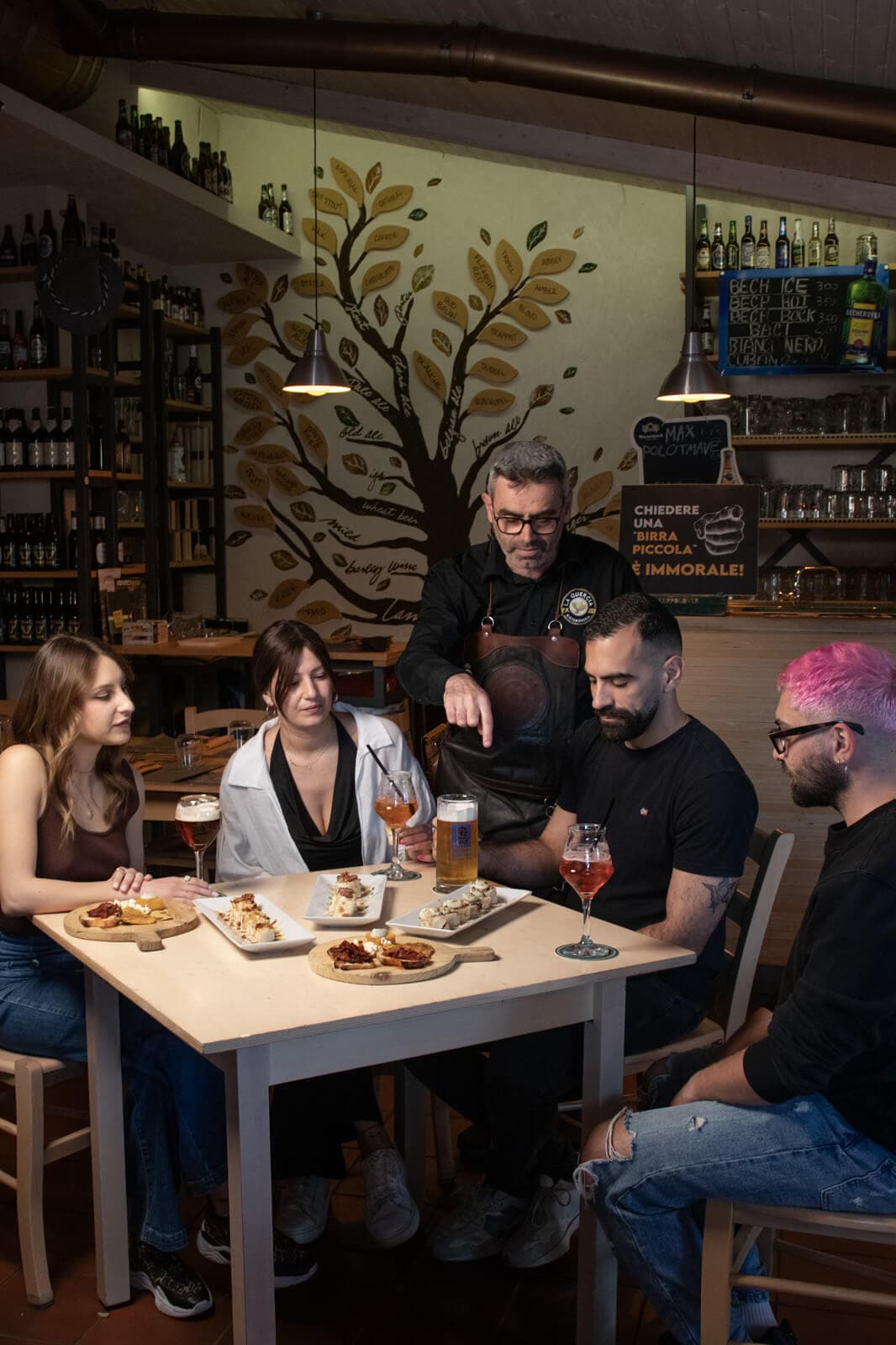 Cena degustazione con portate abbinate alla birra